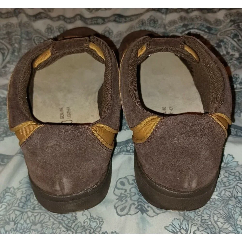 Espiral Womens Helix Sport Brown Leather Shoes Size 8.5